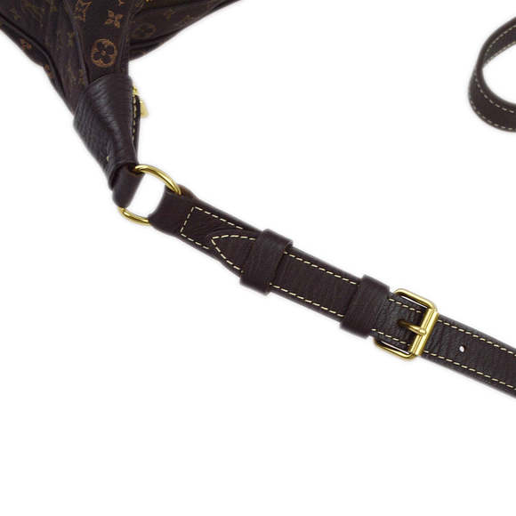 LOUIS VUITTON 2006 Brown Monogram Mini Lin Boulogne Shoulder Bag M95225 192495 - Picture 6 of 10